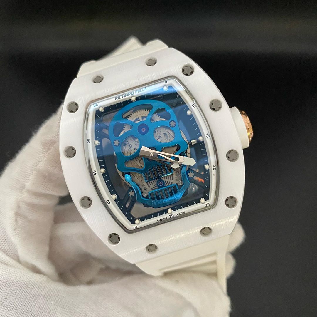 Relógio Richard Mille - Caveira