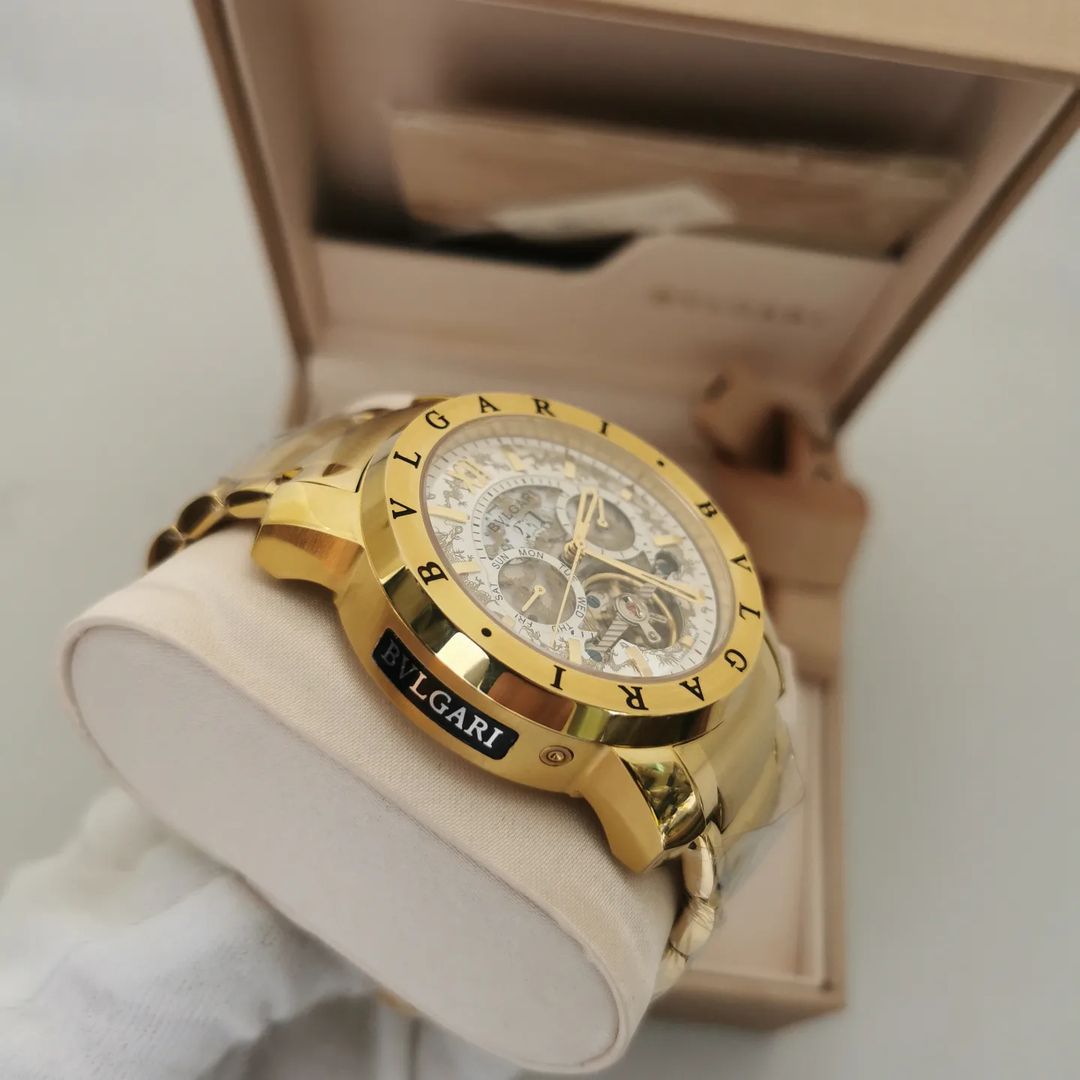 Relógio Bvlgari Yakuza Dourado - Imagem 2