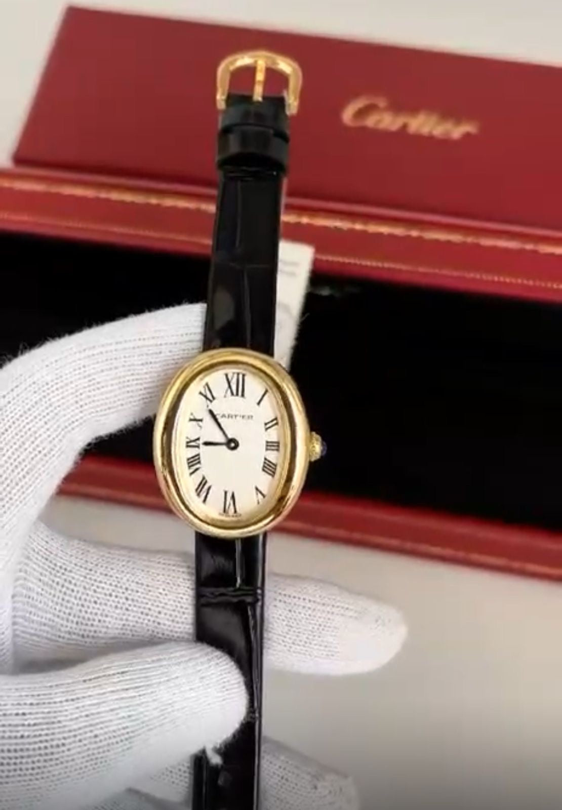 Relógio Cartier Baignoire