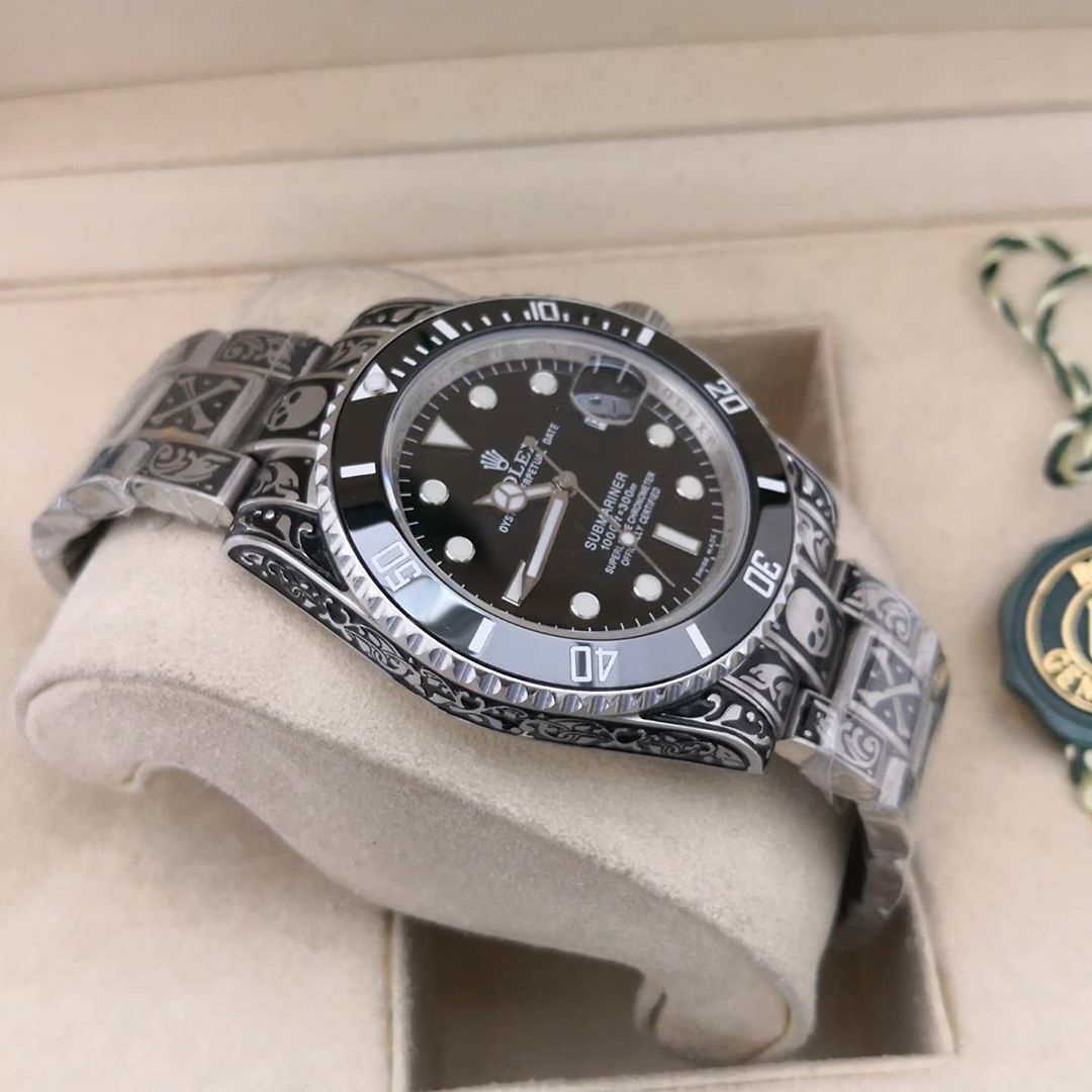 Relógio Submariner Entalhado - Imagem 3