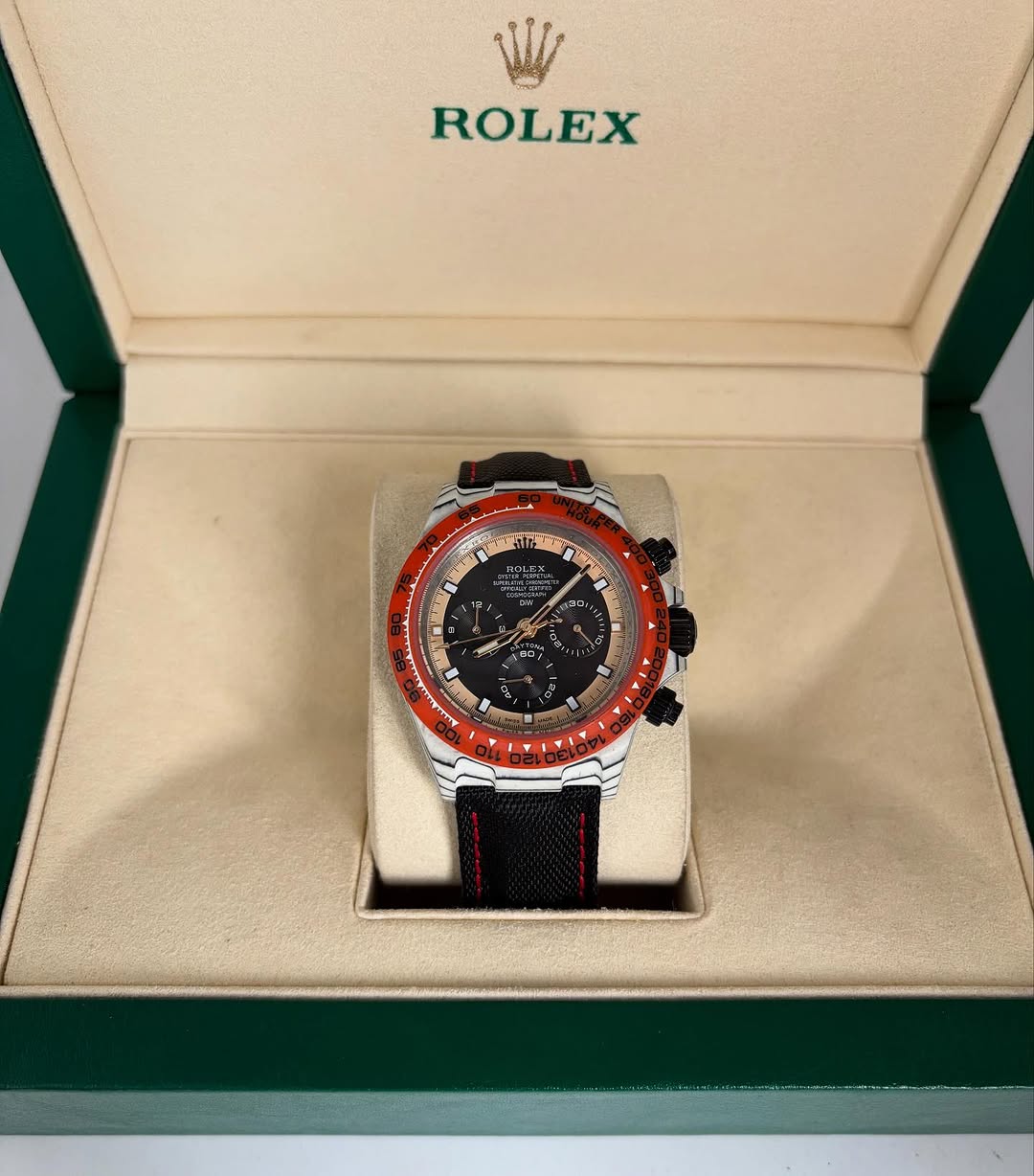 Relógio Rolex Daytona Fibra de Carbono