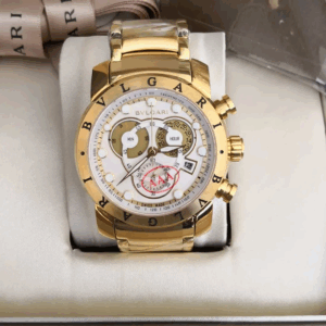 Relógio Bvlgari CH 45 Gold White