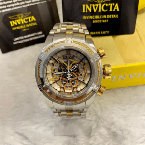 Invicta Zeus Esqueleto prata / dourado