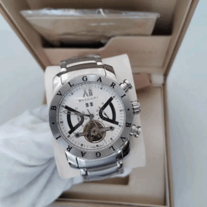 Relógio Bvlgari Iron Man Prata