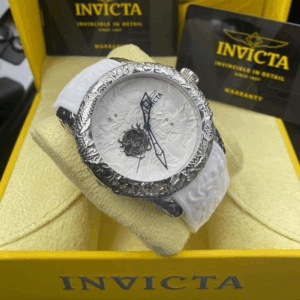 Invicta Yakuza II Branco e Prata