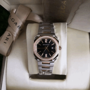 Relógio Bvlgari Octo Cravejado