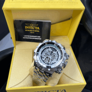 Invicta Hybrid Esqueleto PRATA / BRANCO