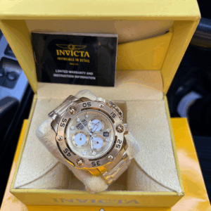 Relogio Invicta Excursion Dourado