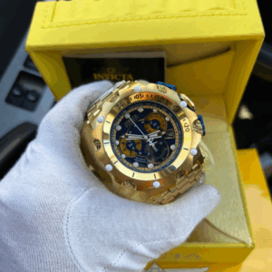 Invicta Venon dourado / azul